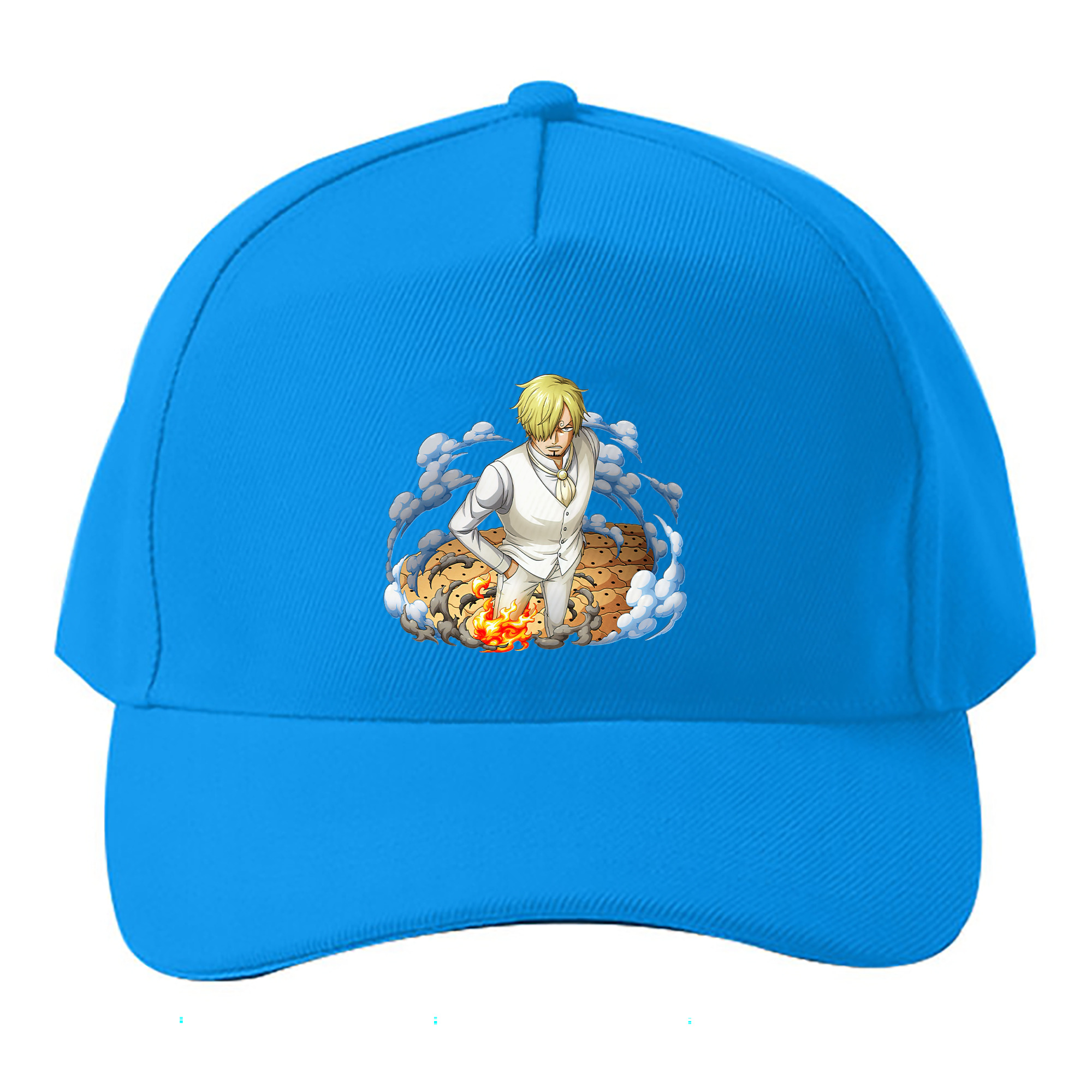 （画像用） ワンピース サンジ ONE PIECE Sanji ベースボールキャップ 綿100％ 男女兼用 帽子 スポーツ
